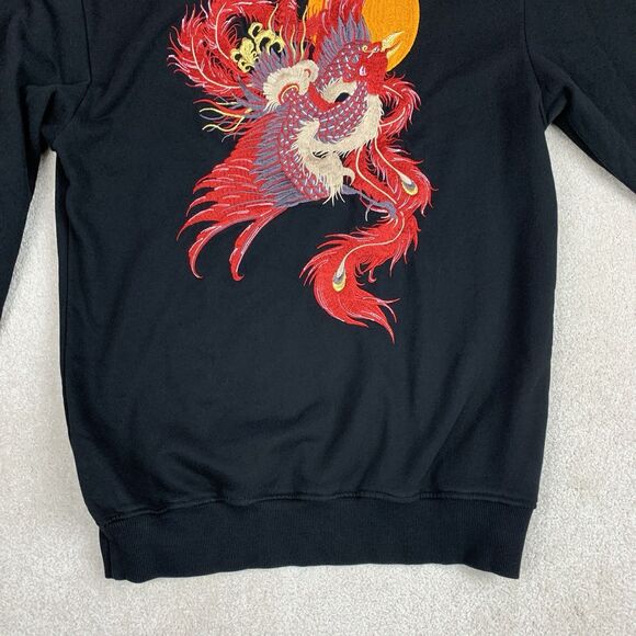 Koisea Embroidered Phoenix Crewneck Pullover Sweatshirt Men’s XL - Picture 2 of 14